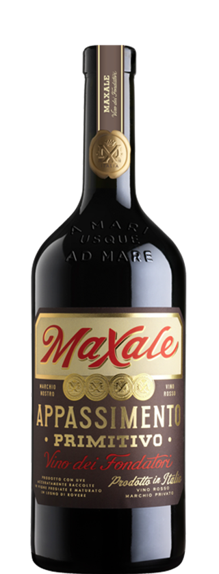 Maxale is intense garnet red in colour, with a complex bouquet reminiscent of cherries, raspberries and redcurrants. The oak ageing adds a pleasant roasted and spicy aroma. Full-bodied, it is supple and wellbalanced, with layers upon layers of dark fruit, fine tannins and a long and lingering finish. Perfect with roasted red meats, game and hard cheeses.